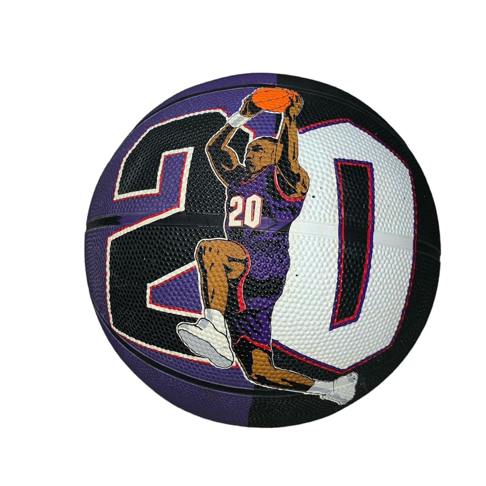RARE Vintage Damon Stoudamire NBA Toronto Raptors Wilson Basketball Size 7